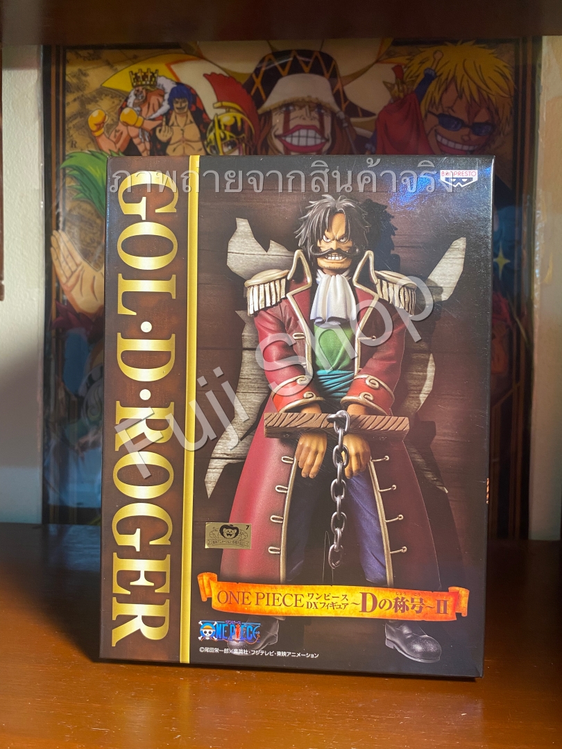 Roger ของแท้ JP แมวทอง - D Family Banpresto [โมเดลวันพีช]
