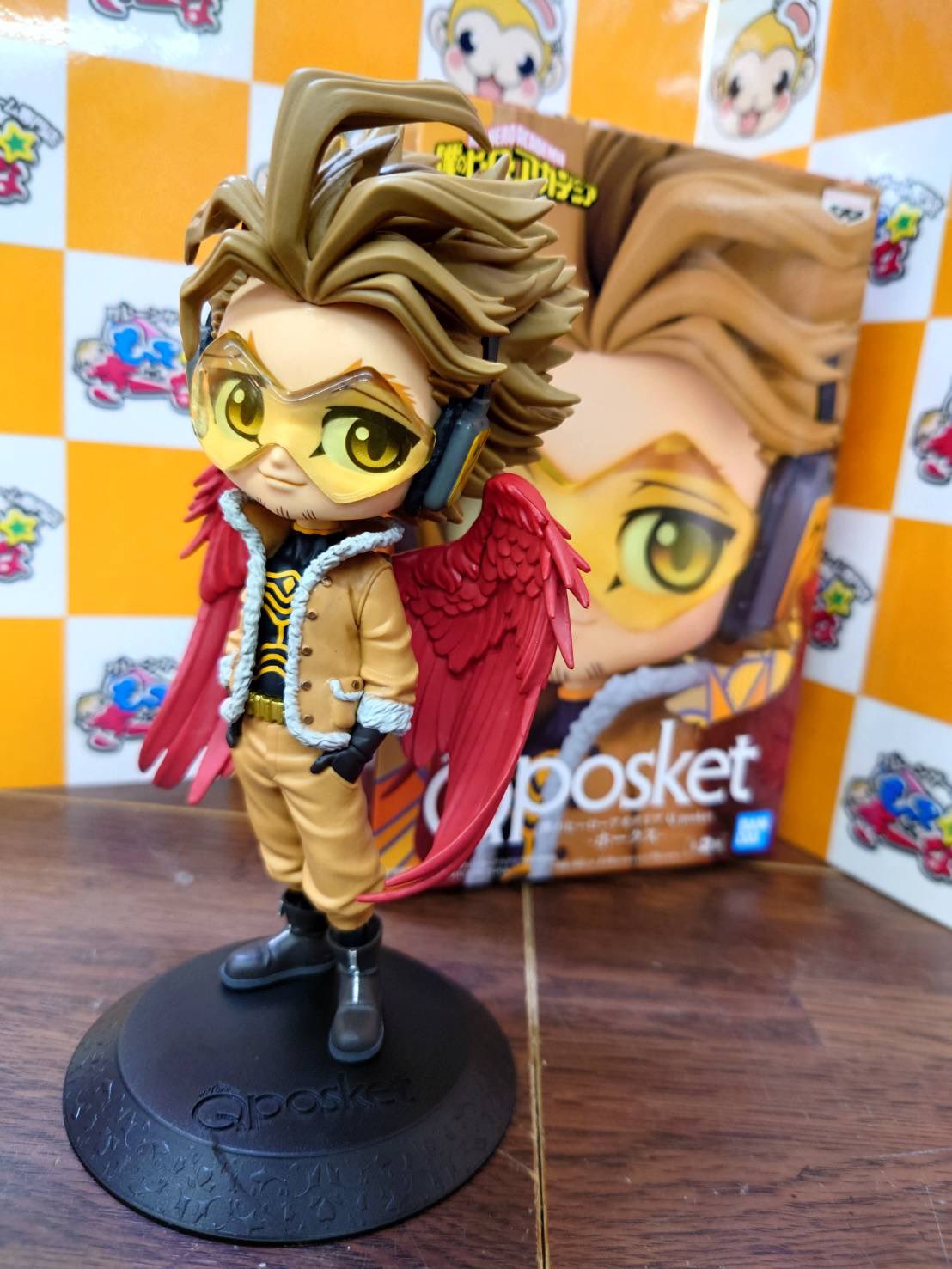 Hawks ของแท้ JP - Q Posket Banpresto [โมเดล My Hero Academia]