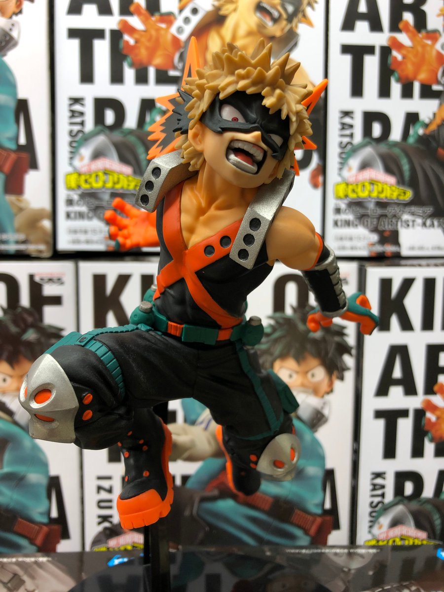 Bakugo ของแท้ JP - King of Artist Banpresto [โมเดล My Hero Academia]