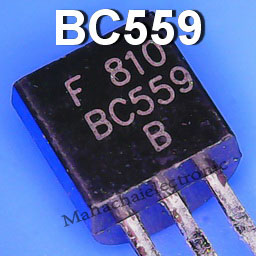 BC559 BC559B 0.1A 30V PNP TO-92
