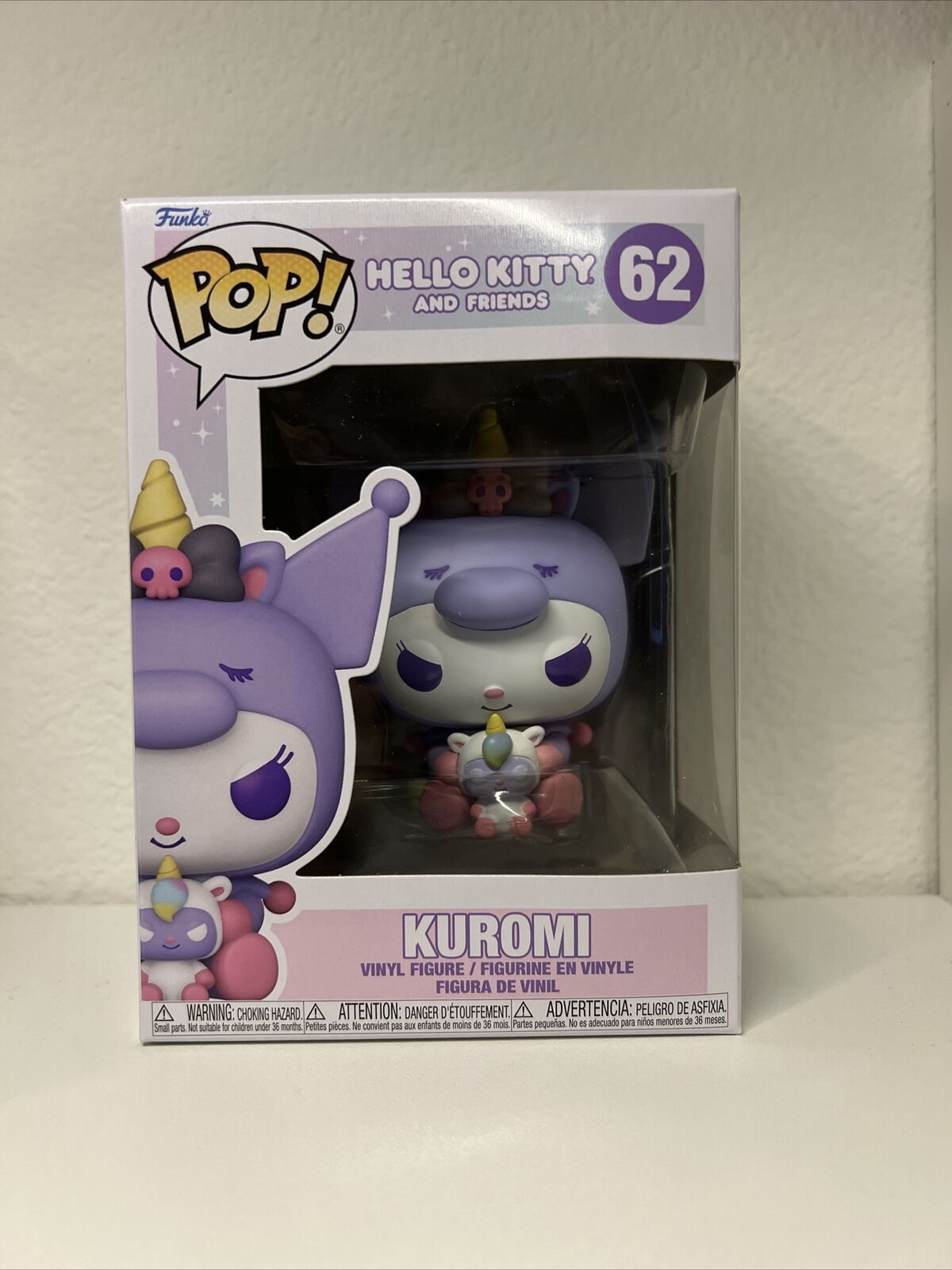 Kuromi Unicorn Party ของแท้ USA - PoP Funko [โมเดล Sanrio]