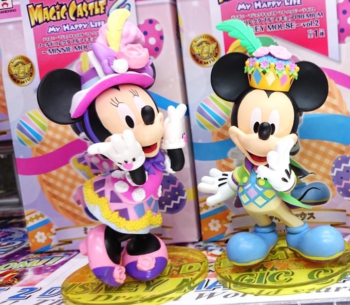 Mickey & Minnie Mouse Magic Castle ของแท้ JP - WCF Premium Banpresto [โมเดล Disney] (2 ตัว)