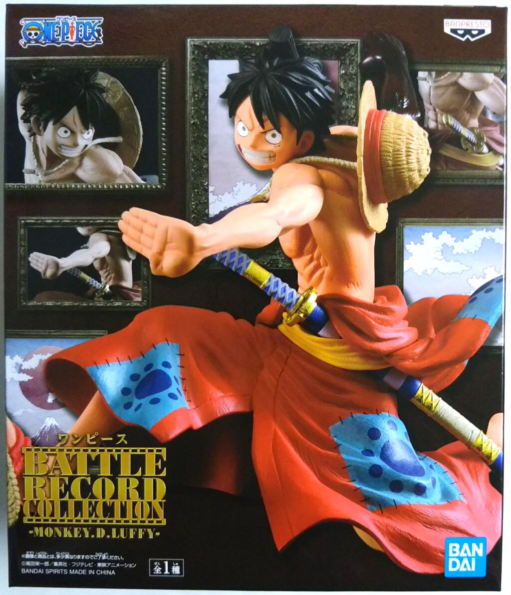 Luffy Wano ของแท้ JP แมวทอง - Battle Record Collection Banpresto [โมเดลวันพีช]