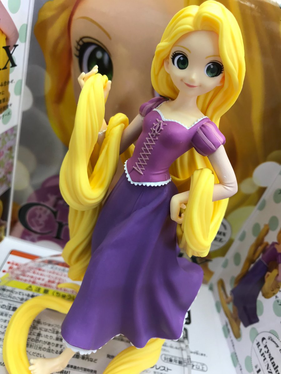 Rapunzel ของแท้ JP - Crystalux Banpresto [โมเดล Disney]