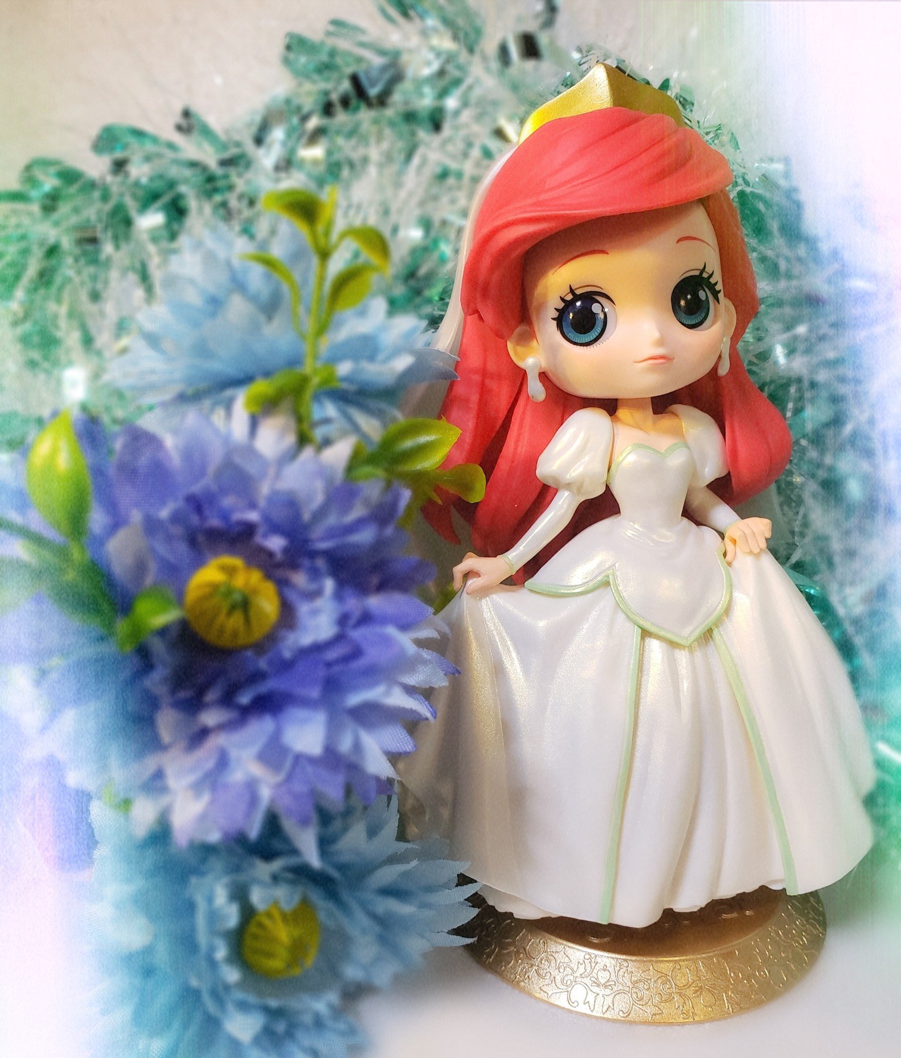 Ariel Dreamy Style - Special Color ของแท้ JP - Q Posket Banpresto [โมเดล Disney]