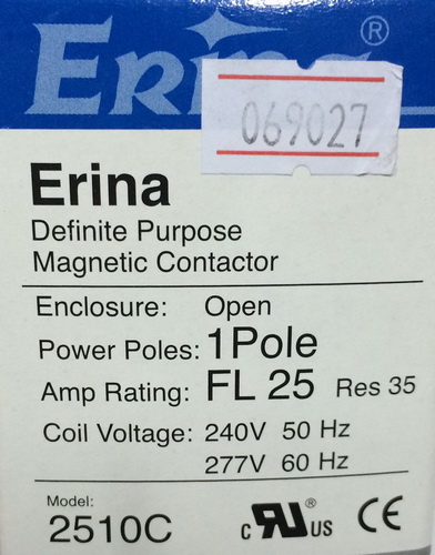 แมกเนติก ERINA 25A 1 ขา (1P) (รหัสสินค้า 069027)