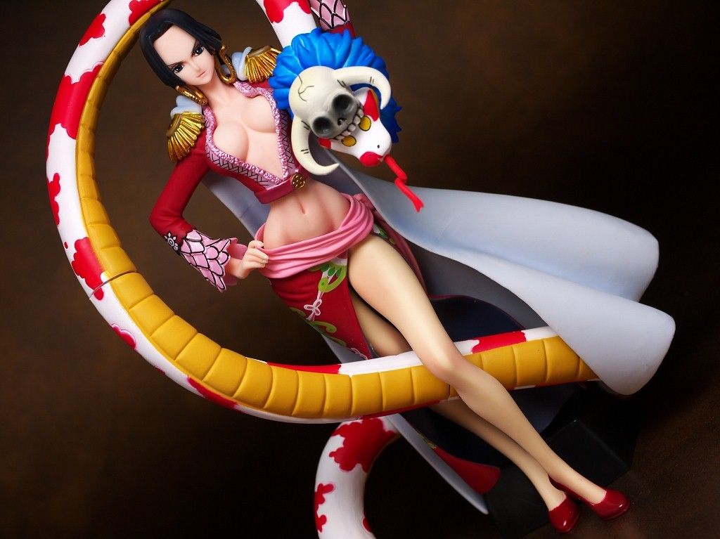 Boa Hancock ของแท้ JP แมวทอง - SQ Banpresto [โมเดลวันพีช]