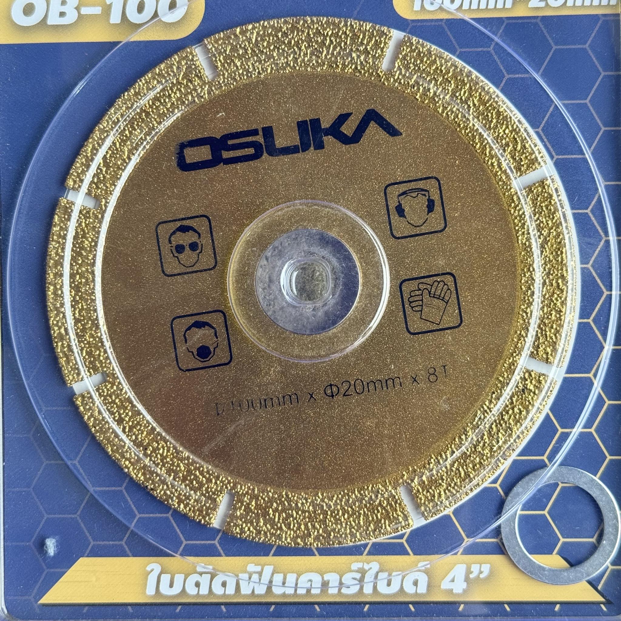 ใบตัดสีทองฟันคาร์ไบด์ 4นิ้ว OSUKA OB-100