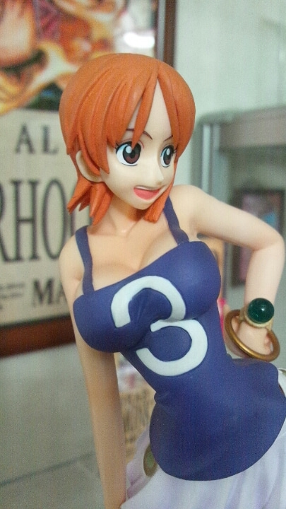 Nami ของแท้ JP แมวทอง - POP NEO Megahouse [โมเดลวันพีช]