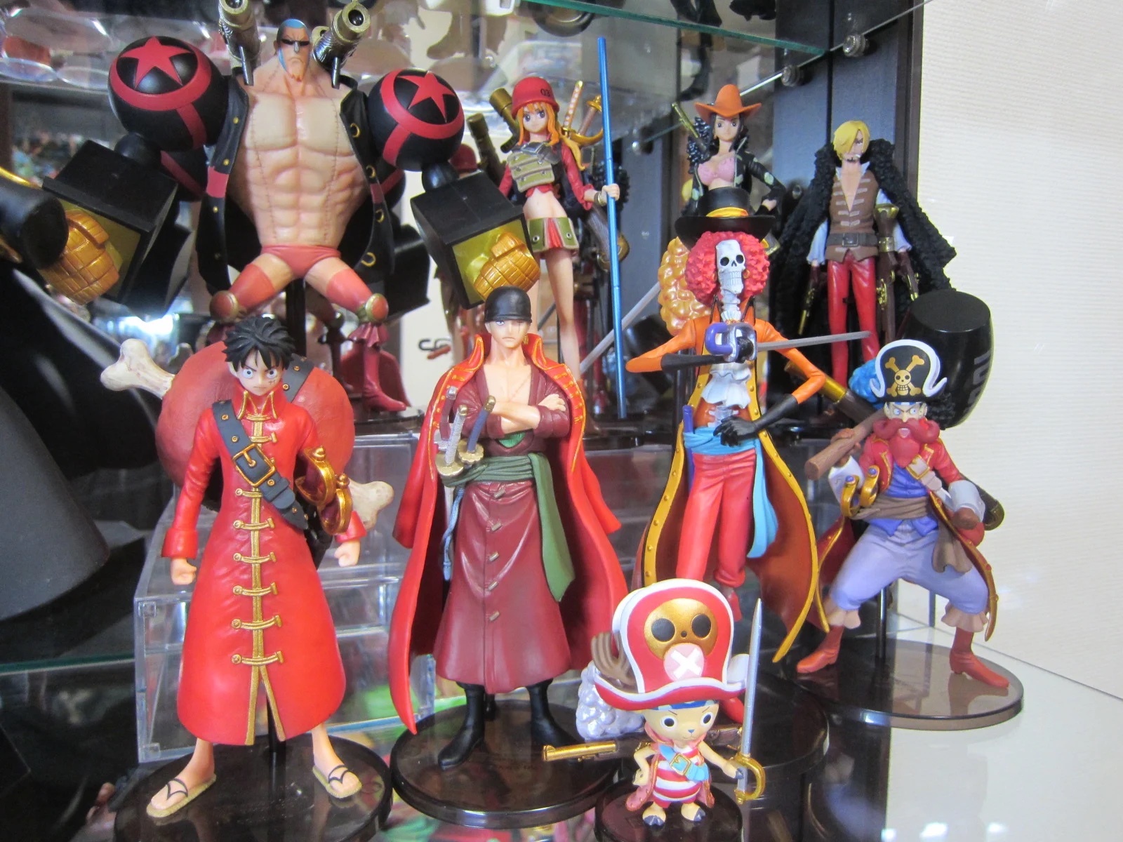 Straw Hat Pirates Film Z Special Set ของแท้ JP แมวทอง - Super Styling Bandai [โมเดลวันพีช] (9 ตัว)