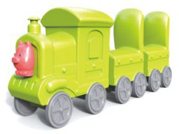 รถไฟ 2 ที่นั่ง (2 seater train)