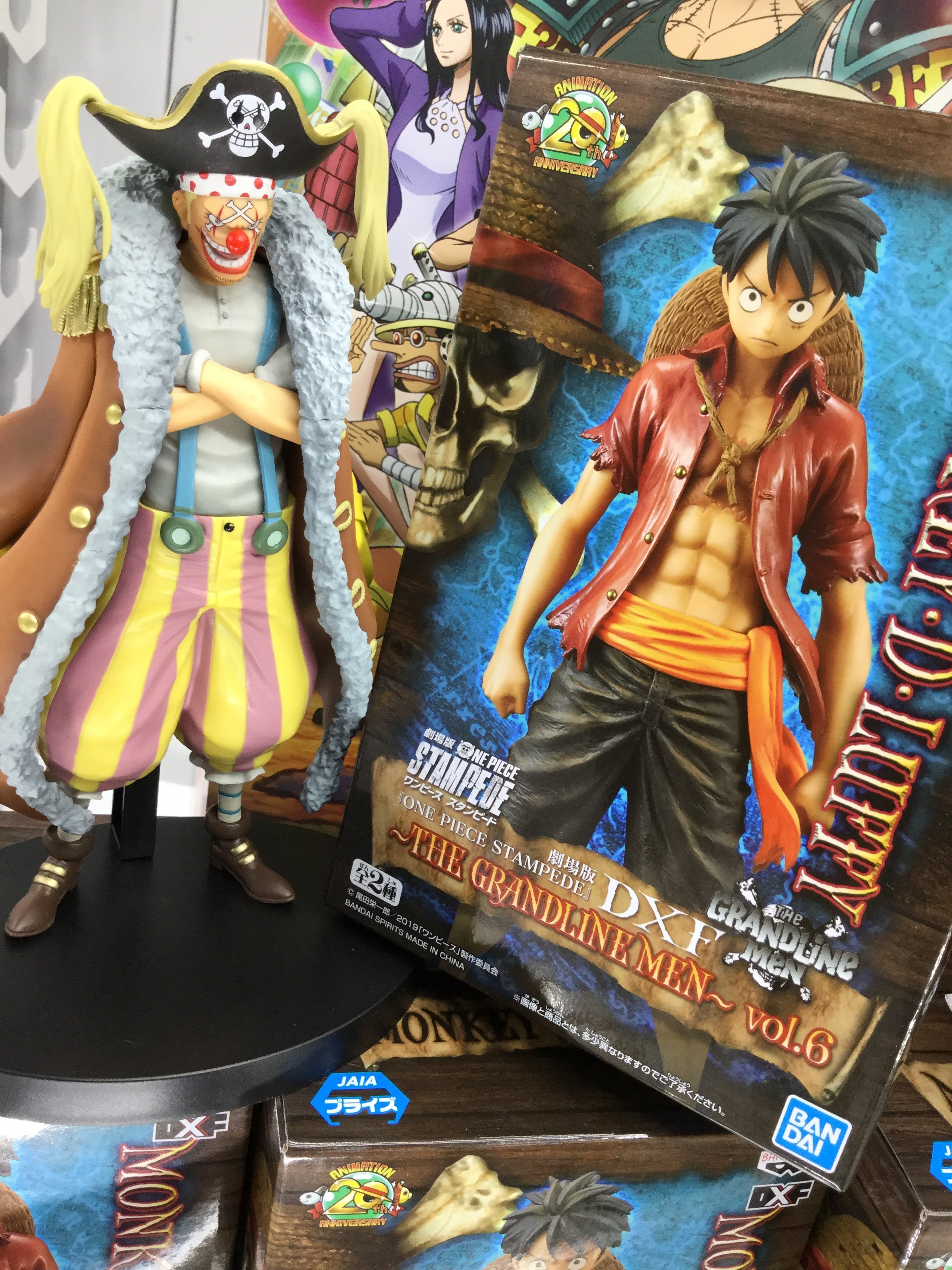 Buggy Stampede ของแท้ JP แมวทอง - Grandline Men Banpresto [โมเดลวันพีช]
