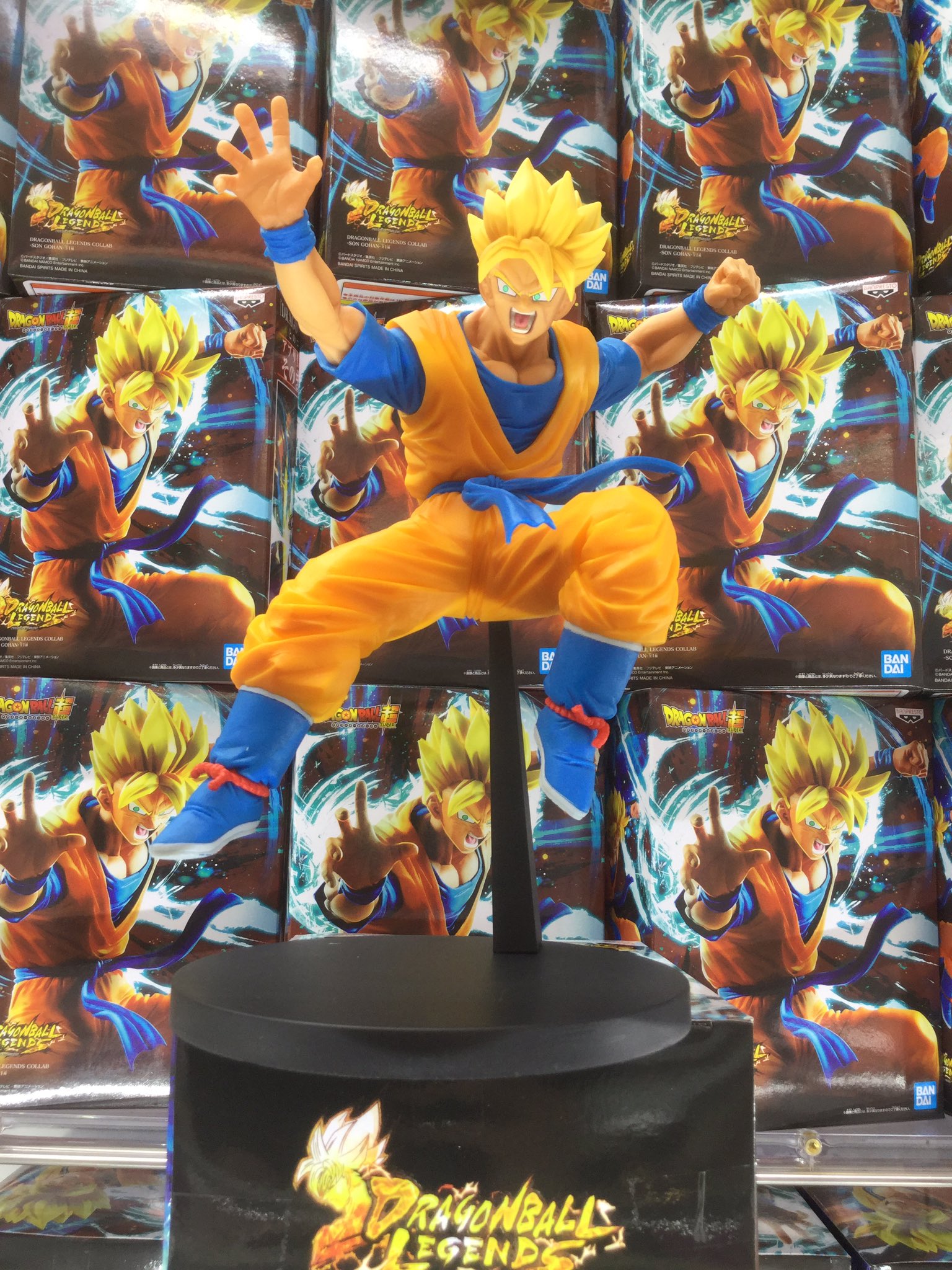 Gohan Super Saiyan ของแท้ JP แมวทอง - Dragonball Legends Collab Banpresto [โมเดลดราก้อนบอล]