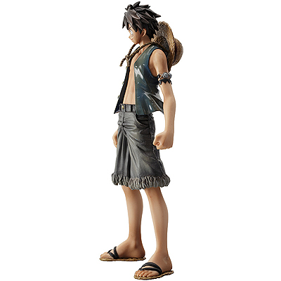Luffy ของแท้ JP แมวทอง - Grandline Men Banpresto [โมเดลวันพีช]
