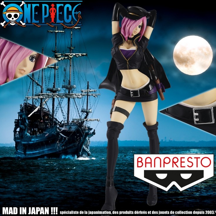 Reiju Code B ของแท้ JP แมวทอง - Flag Diamond Ship Banpresto [โมเดลวันพีช]