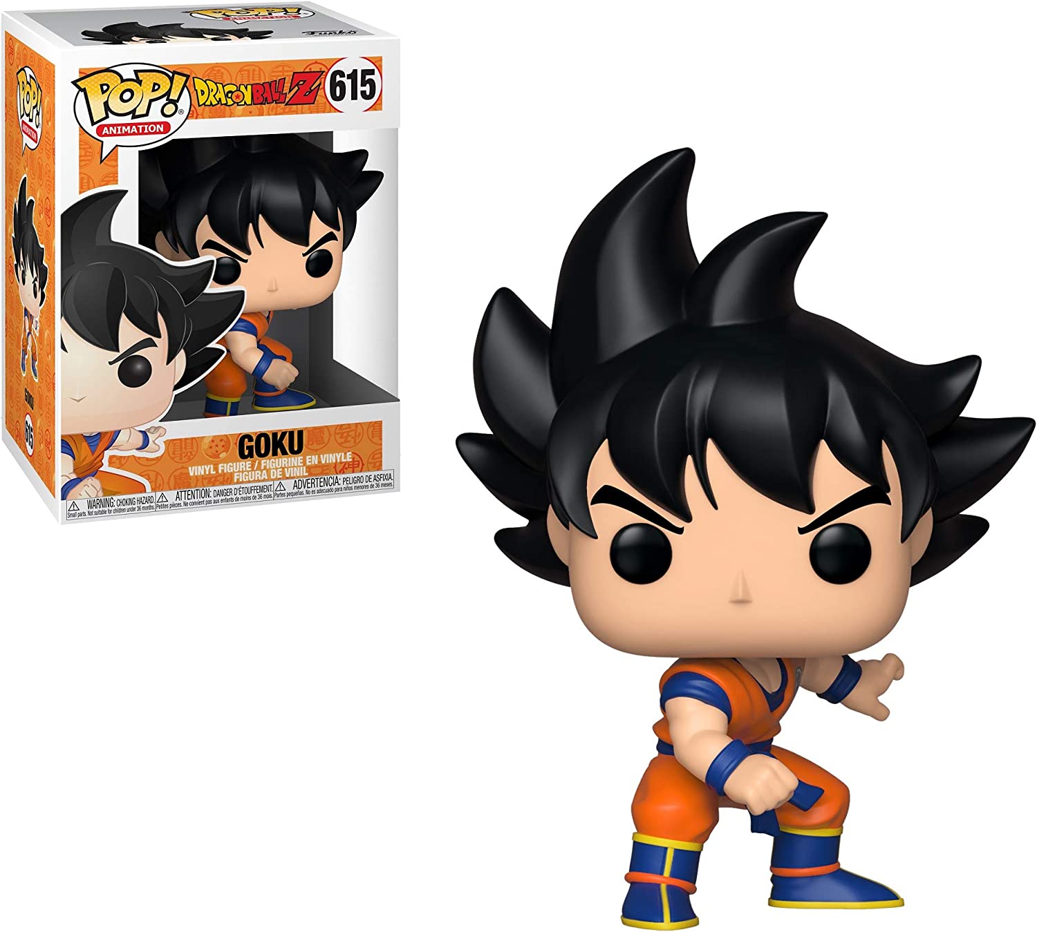 Goku ของแท้ JP แมวทอง - PoP Funko [โมเดลดราก้อนบอล]