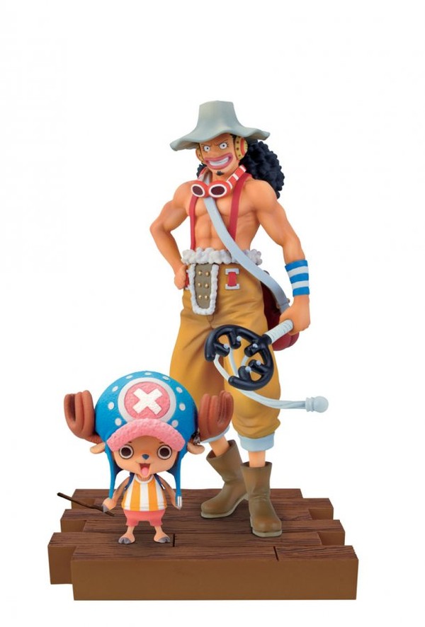 Straw Hat Pirates New World Set ของแท้ JP แมวทอง - Ichiban Kuji Banpresto [โมเดลวันพีช] (9 ตัว + เรือ)