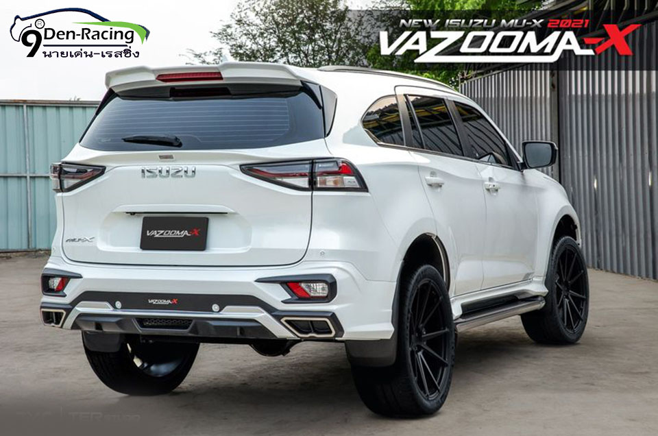 VAZOOMA-X VS Isuzu MU-X'2021-ปัจจุบัน [กับสเกิร์ตแตกแต่งอย่างสปอร์ตลงตัว รอคุณเป็นเจ้าของแล้วที่นี่]