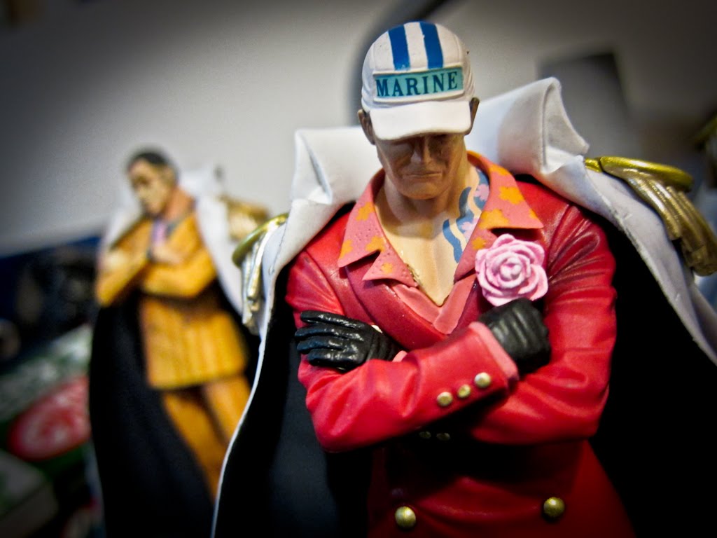 Marine Admiral Set ของแท้ JP แมวทอง - DX Banpresto [โมเดลวันพีช] (4 ตัว)