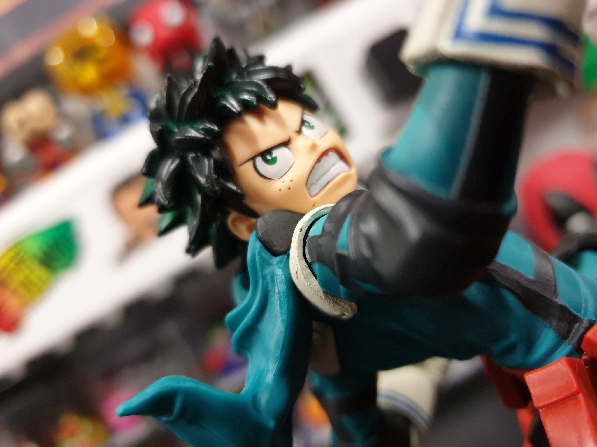 Midoriya ของแท้ JP - The Amazing Heroes Banpresto [โมเดล My Hero Academia]
