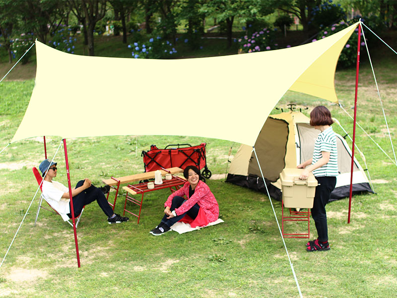 DoD Big Tarp Pole cm Red XP5-507R