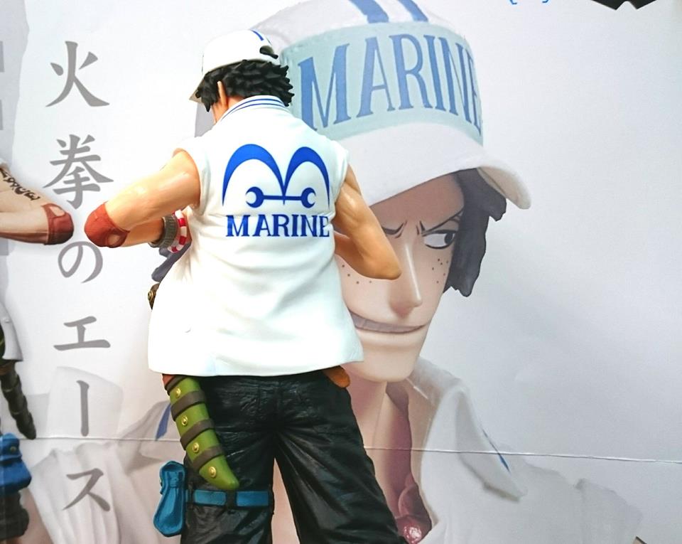 Ace ของแท้ JP แมวทอง - King of Artist Banpresto [โมเดลวันพีช]