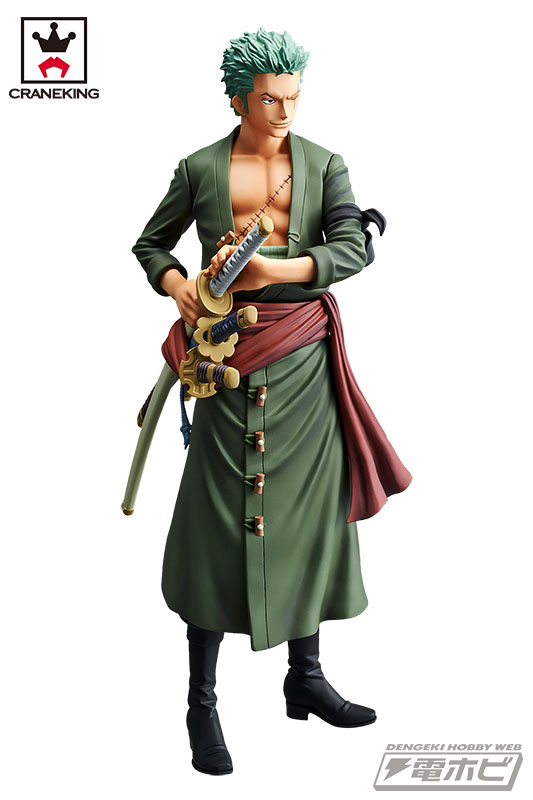 Zoro ของแท้ JP แมวทอง - Grandista Banpresto [โมเดลวันพีช]