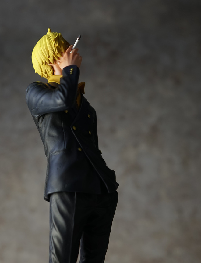 Sanji ของแท้ JP แมวทอง - King of Artist Banpresto [โมเดลวันพีช]