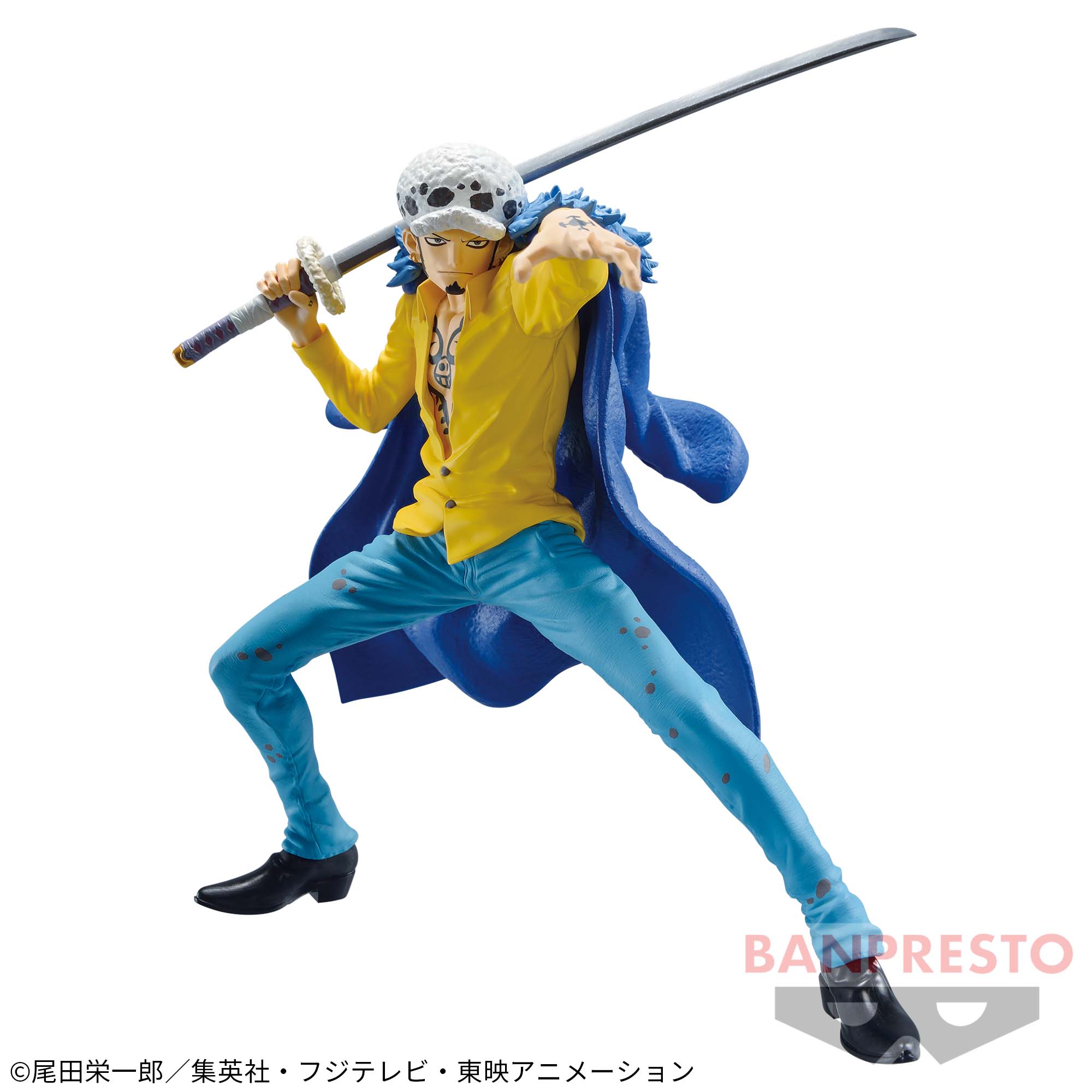 Law Wano ของแท้ JP แมวทอง - Battle Record Collection Banpresto [โมเดลวันพีช]