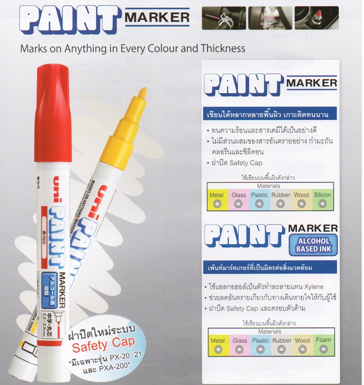 ปากกาน้ำมัน UNIPAINT PX-20