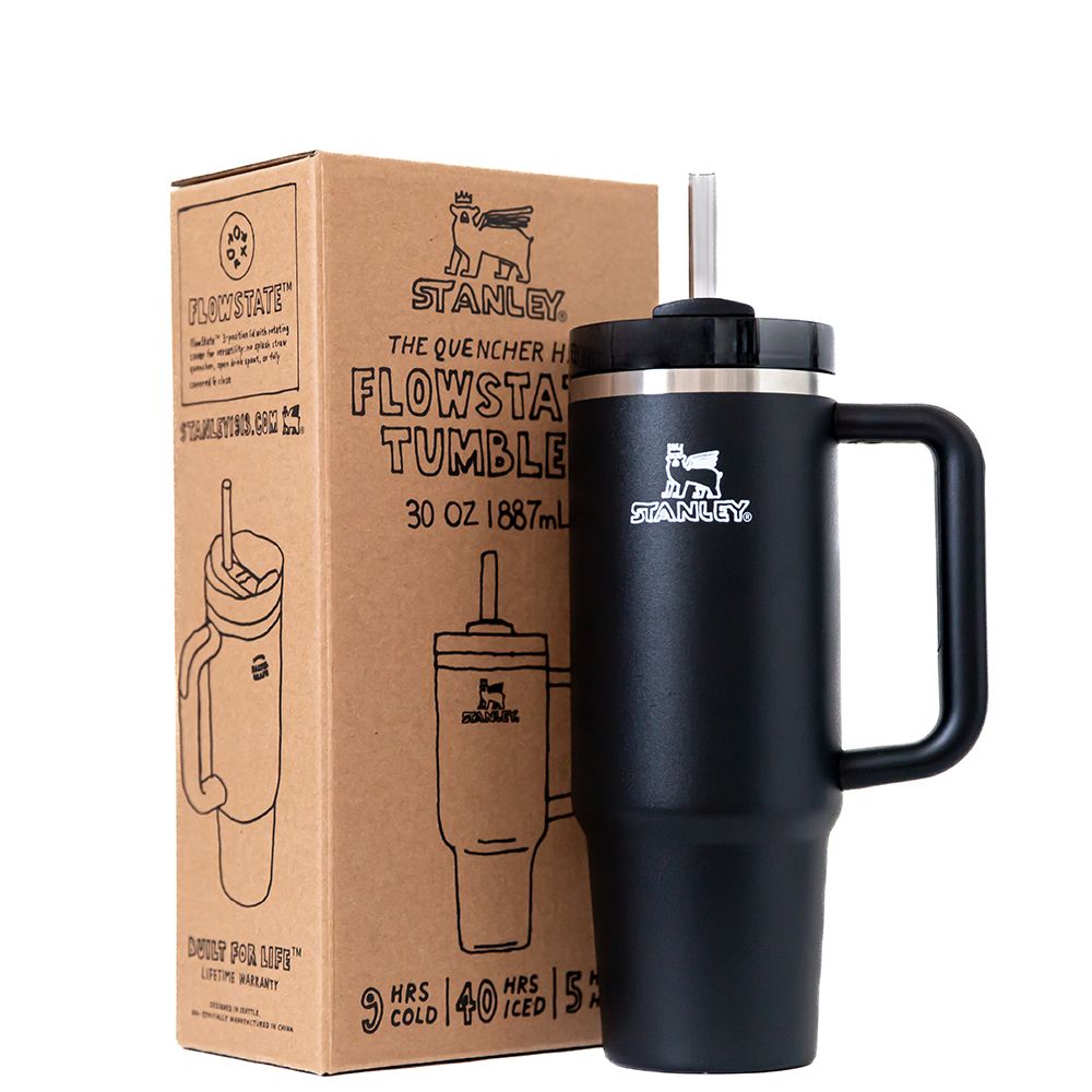 Naijel Adventure Quencher H2.O Tumbler 30 Oz Black