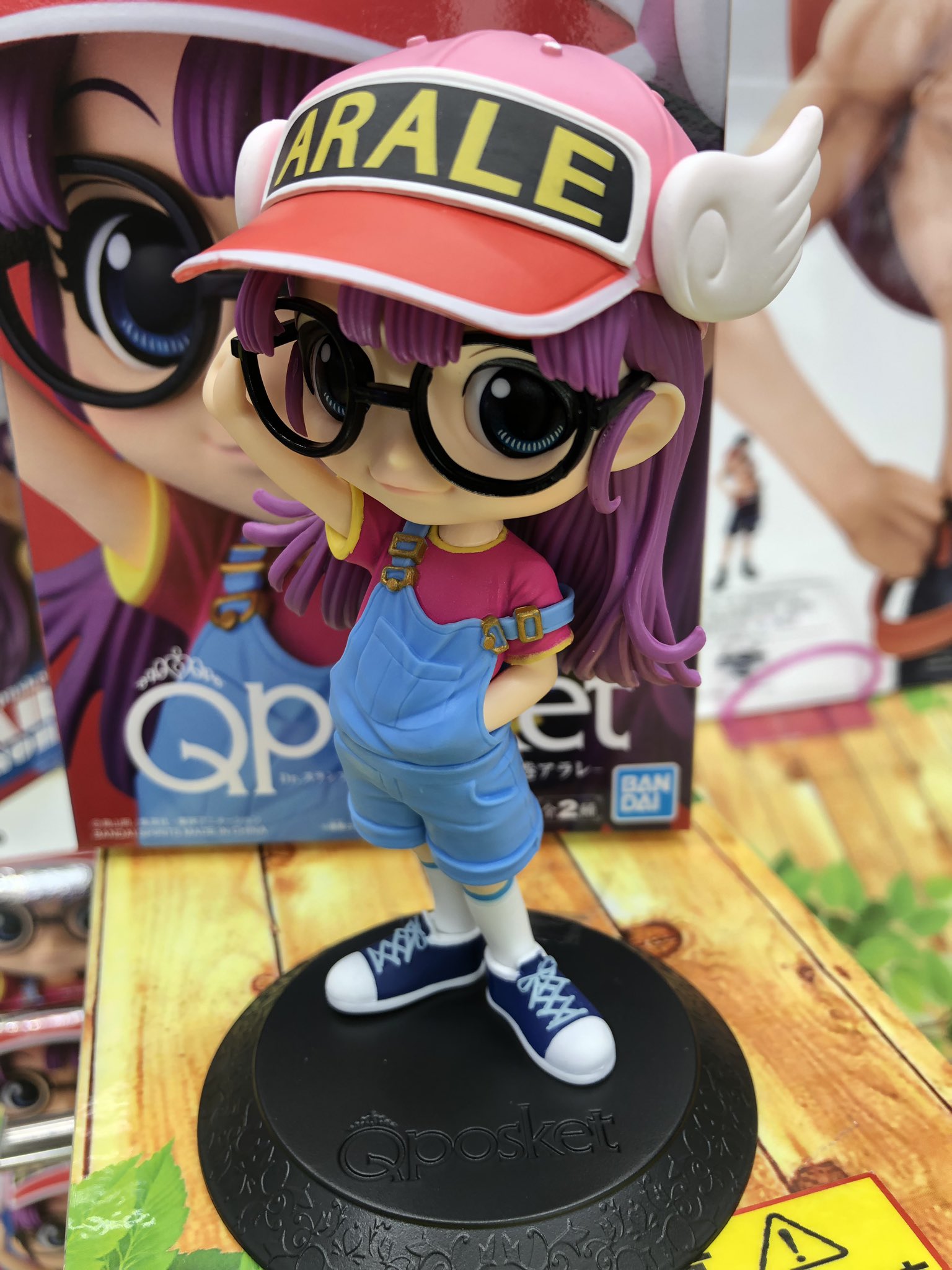 Arale ของแท้ JP - Q Posket Banpresto [โมเดล Dr.Slump]