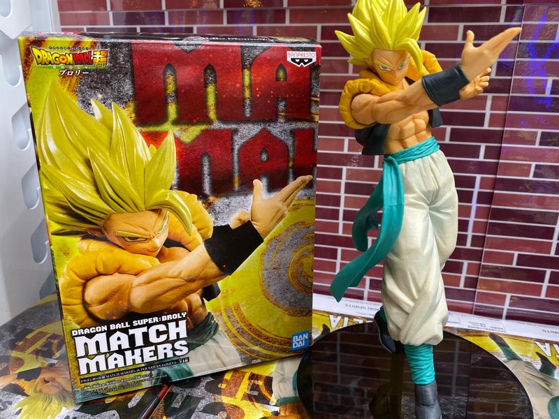 Gogeta Super Saiyan ของแท้ JP แมวทอง - Match Makers Banpresto [โมเดลดราก้อนบอล]
