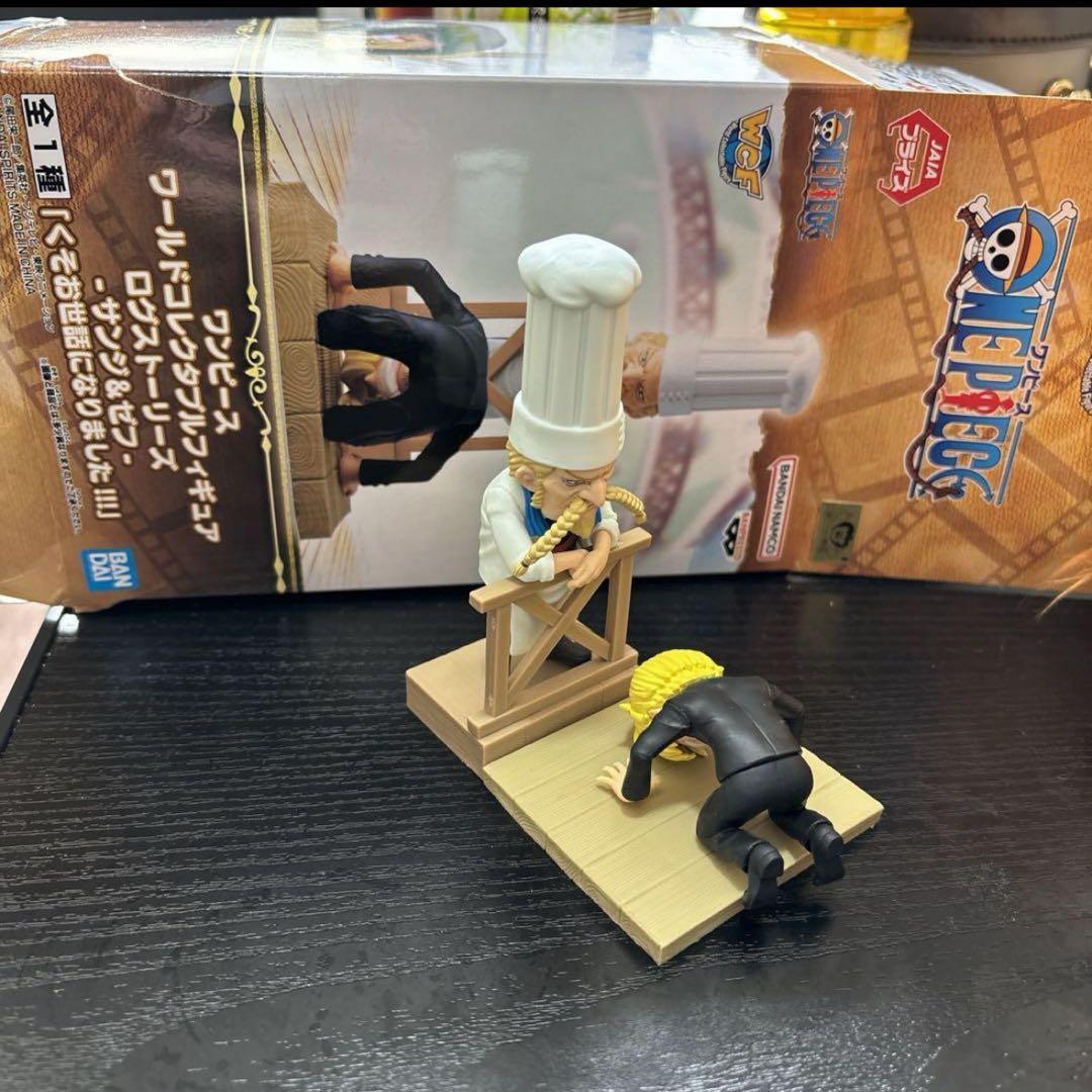 Sanji & Chef ของแท้ JP แมวทอง - WCF Banpresto [โมเดลวันพีช] (2 ตัว)