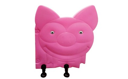 ผนังกั้นห้องน้ำหมู