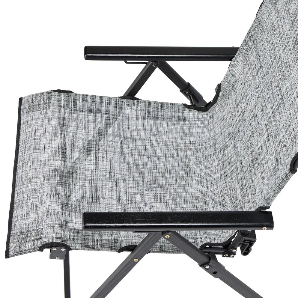 JP Lay Chair NX Mesh Heather Grey