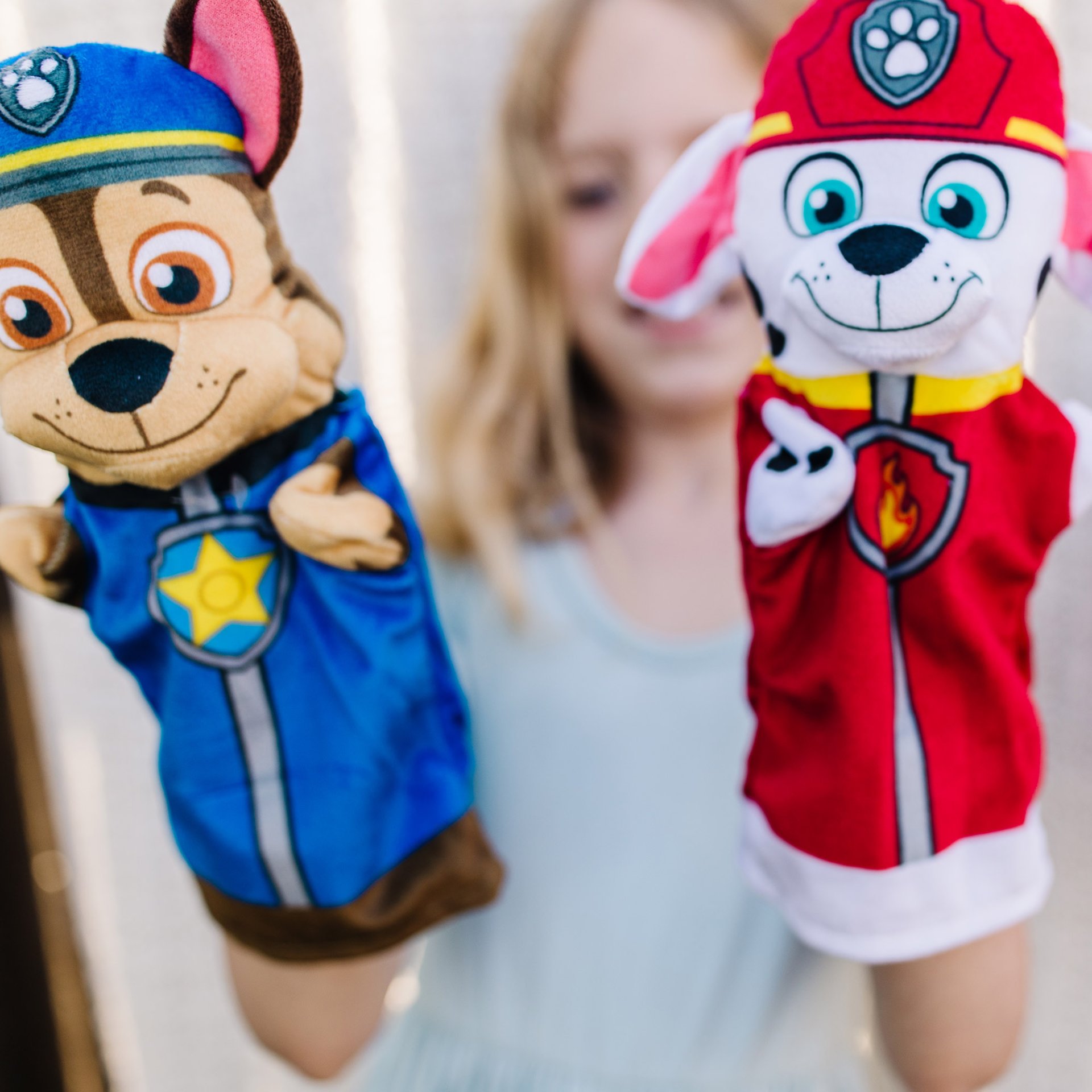 หุ่นมือเด็ก PAW Patrol ของเล่นเสริมพัฒนาการเด็ก เสริมทักษะการเรียนรู้ สื่อการสอนอนุบาล พร้อมส่ง
