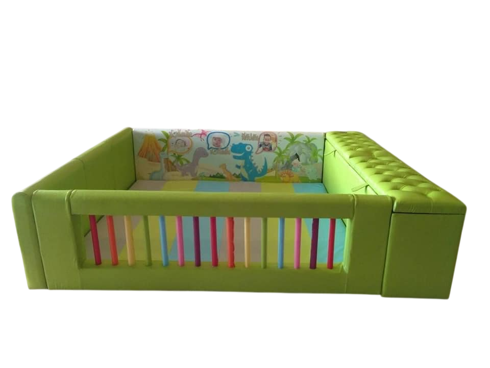 BRN-J-05689 คอกกั้นเด็ก,บ่อบอลเด็ก,เบาะนุ่ม,เครื่่องเล่นในร่ม, หนัง pvc, พร้อมส่ง,