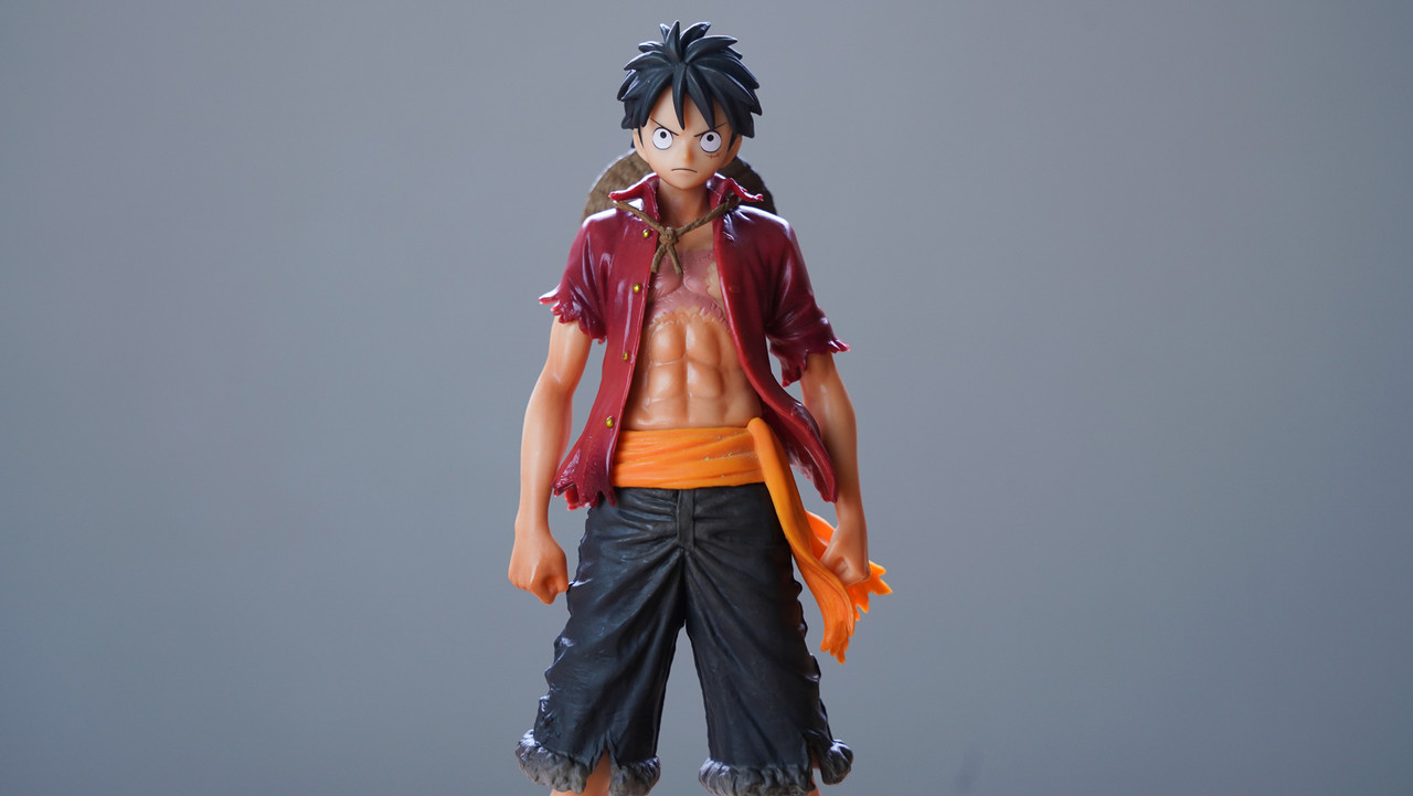 Luffy Stampede ของแท้ JP แมวทอง - Grandline Men Banpresto [โมเดลวันพีช]