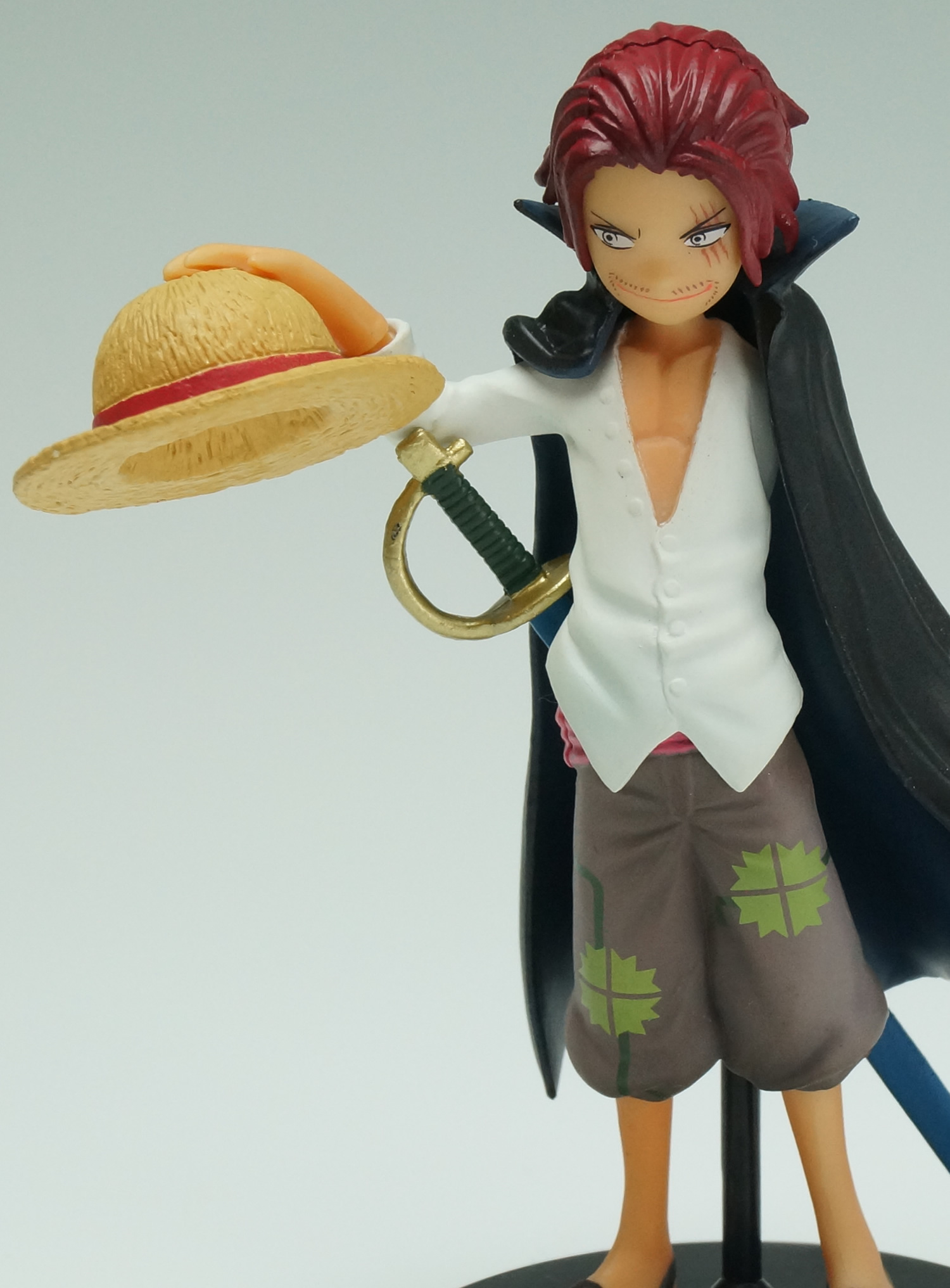 Shanks Extra Version ของแท้ JP แมวทอง - Half Age Characters Bandai [โมเดลวันพีช]