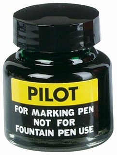 หมึกเติมปากกาเคมี [PILOT] 30cc. เขียว