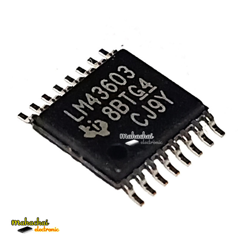 LM43603PWPR LM43603 HTSSOP16