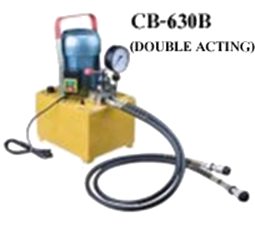 CB-630B ปั๊มไฮดรอลิกไฟฟ้าแบบ DOUBLE ACTION "OMASTAR" Electric pump hydraulic