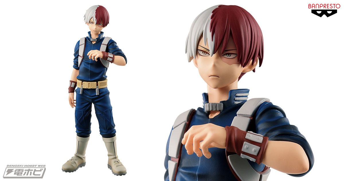 Todoroki ของแท้ JP - Age of Heroes Banpresto [โมเดล My Hero Academia]