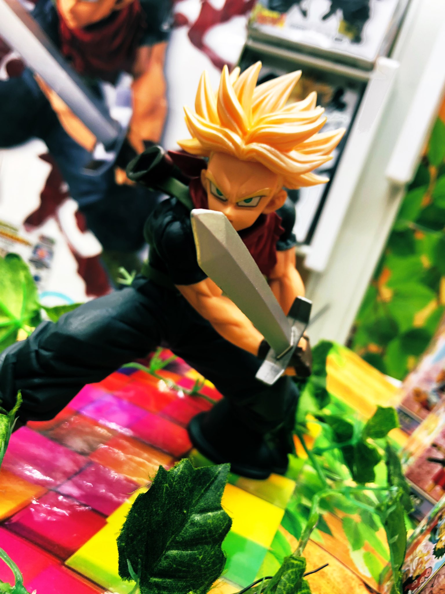 Trunks Super Saiyan ของแท้ JP แมวทอง - Super Dragonball Heroes Banpresto [โมเดลดราก้อนบอล]