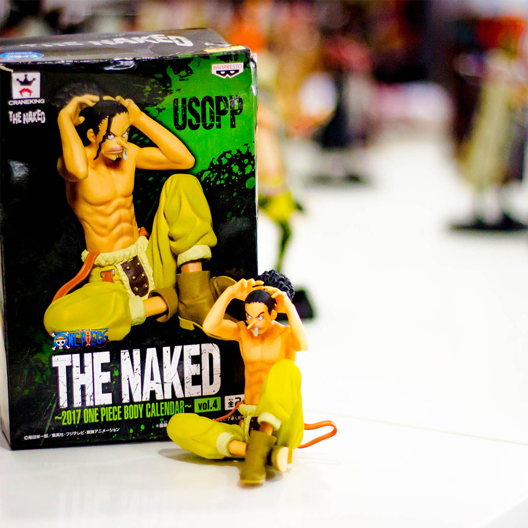 Usopp ของแท้ JP แมวทอง - The Naked Banpresto [โมเดลวันพีช]
