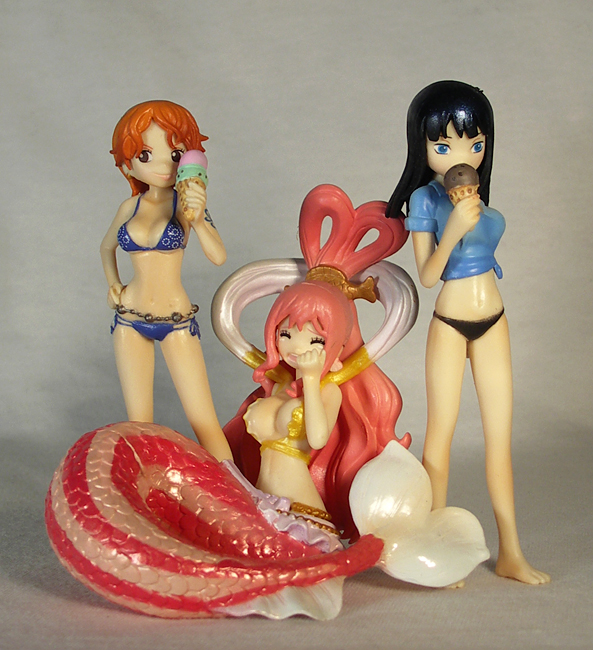 Nami Extra Version ของแท้ JP แมวทอง - Half Age Characters Bandai [โมเดลวันพีช]