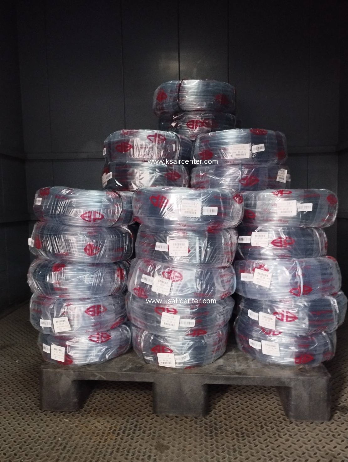 สายปั๊มน้ำทิ้ง (กาลักน้ำ) (เดรนปั้ม) / เมตร (สีขาว)