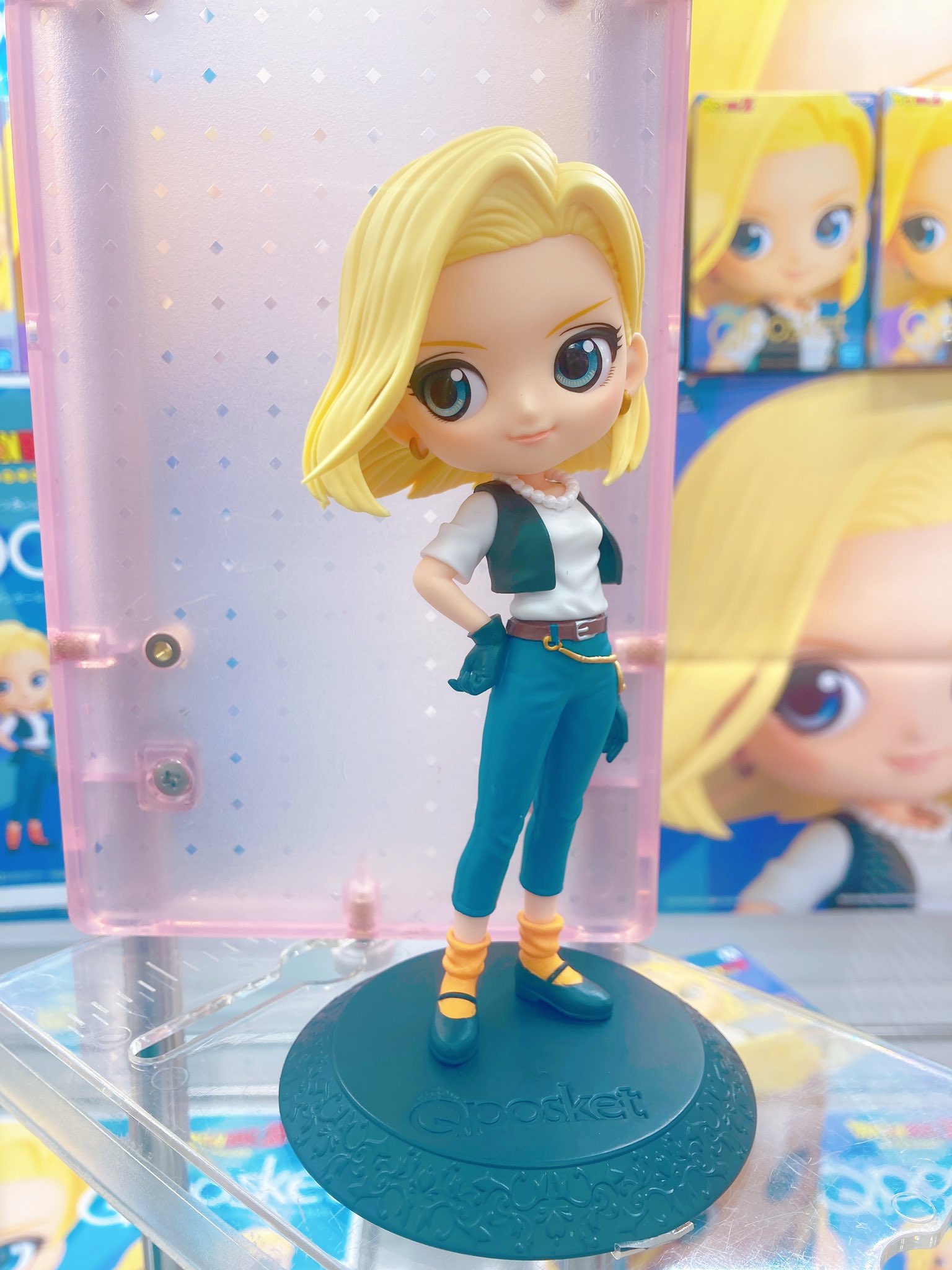 No.18 ของแท้ JP แมวทอง - Q Posket Banpresto [โมเดลดราก้อนบอล]