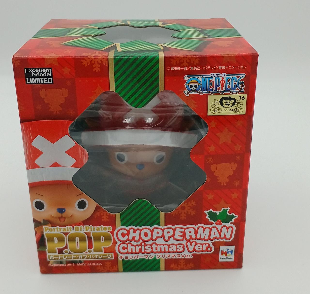 Chopperman Chrismas ของแท้ JP แมวทอง - POP Megahouse [โมเดลวันพีช]